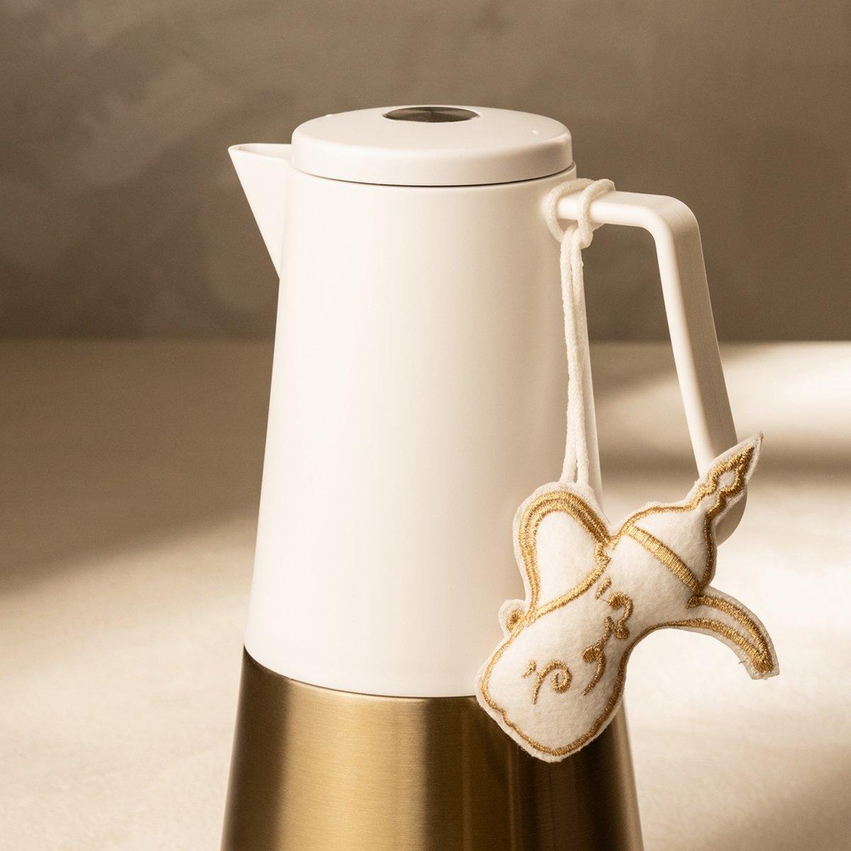 

Dallah drink tag gold 10x8 cm