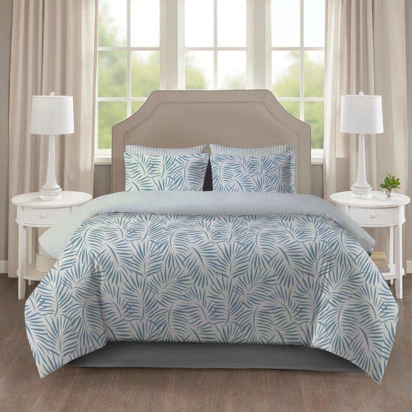 

La fosca 5 pcs printed comforter set blue 260x270 cm