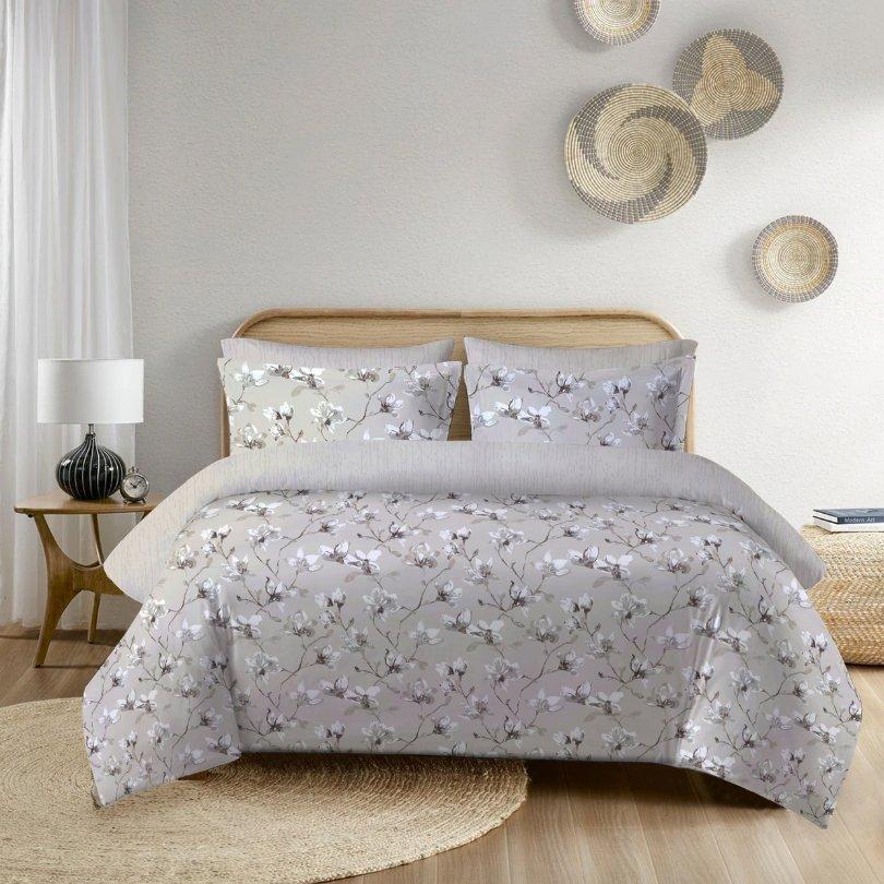 

Garbi 5 pcs printed comforter set beige 260x270 cm