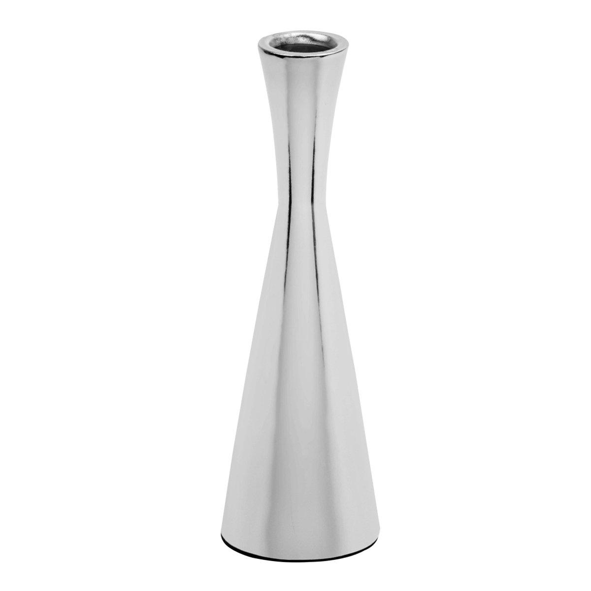 

Polish candle holder silver 6x6x19 cm