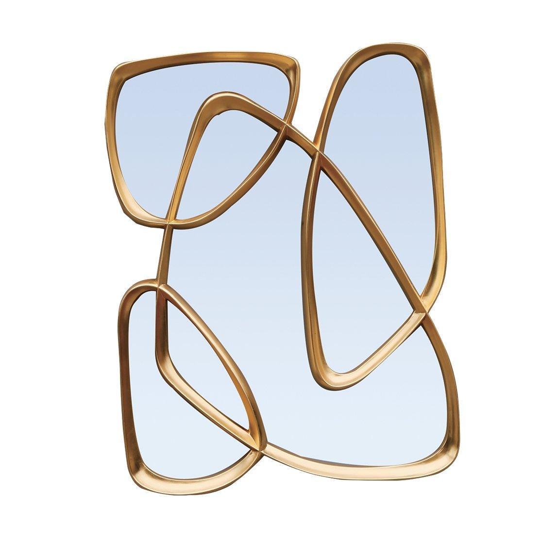 

Tangled mirror gold 89x68. 5x4 cm