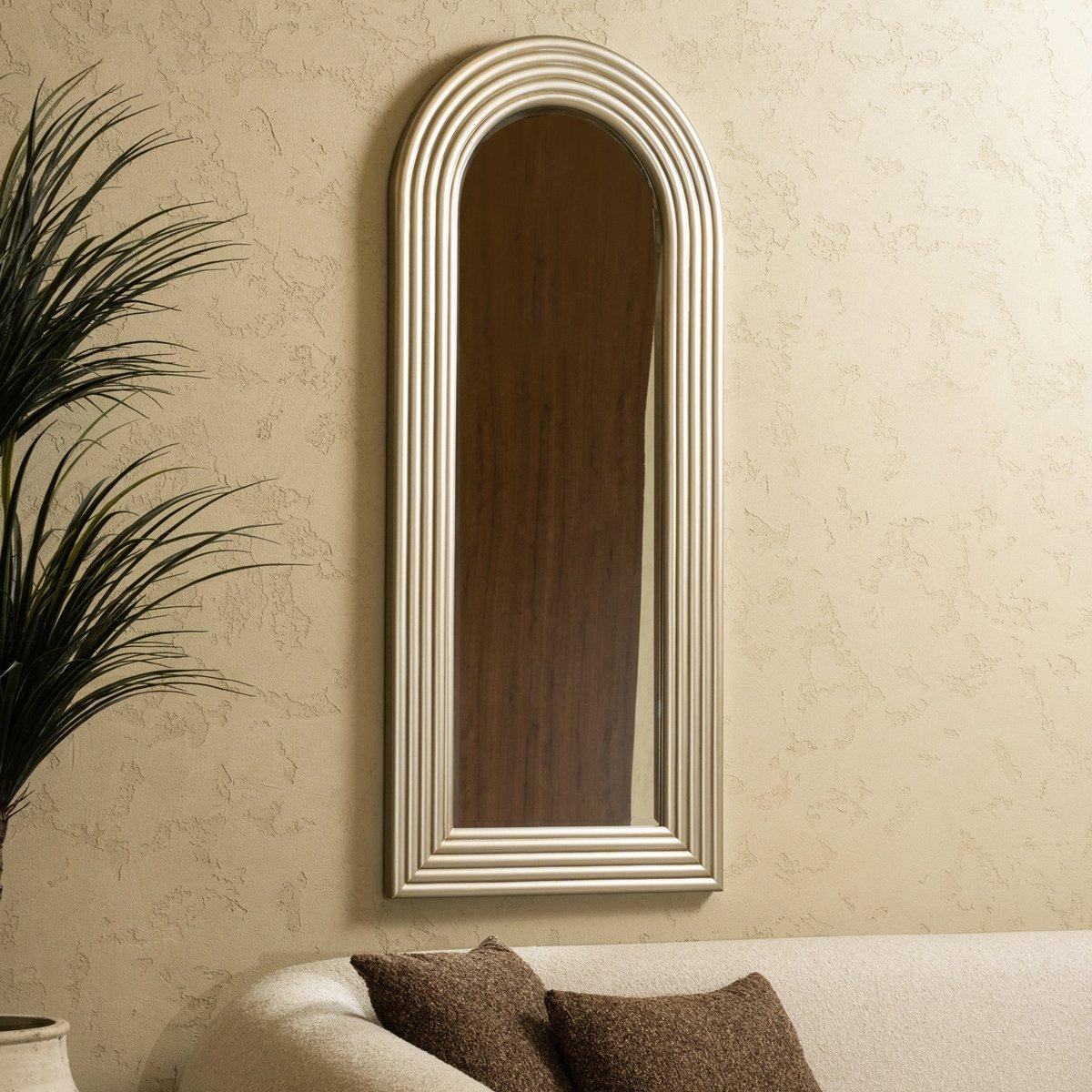 

Bow mirror silver 141x61x3 cm