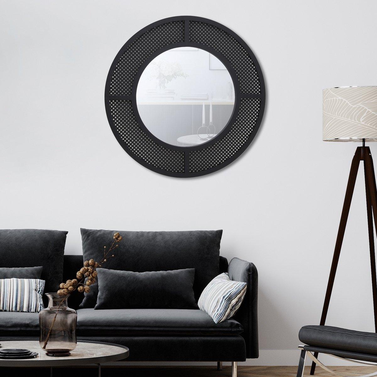 

Grill mirror black 76. 2x76. 2x1. 7 cm