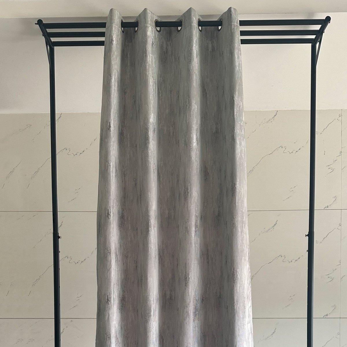 

Nour curtain panel silver 140x300 cm