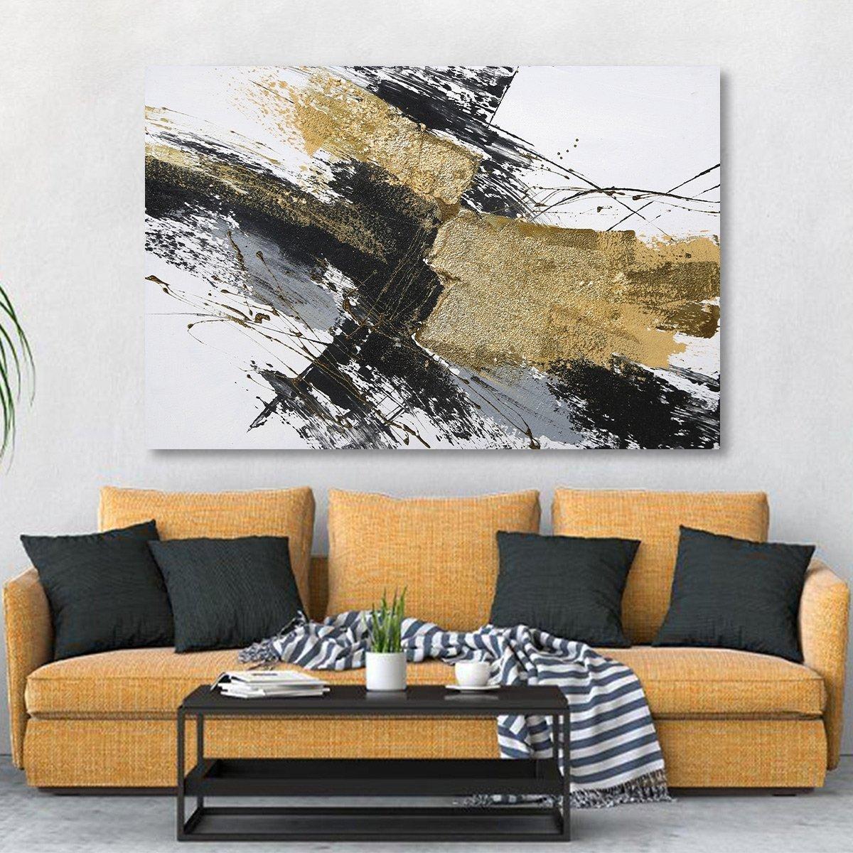 

Olio oil canvas black 120x80 cm