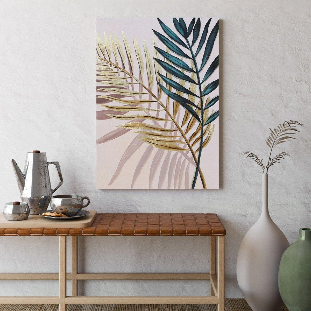 

Palm oil canvas green 50x70 cm