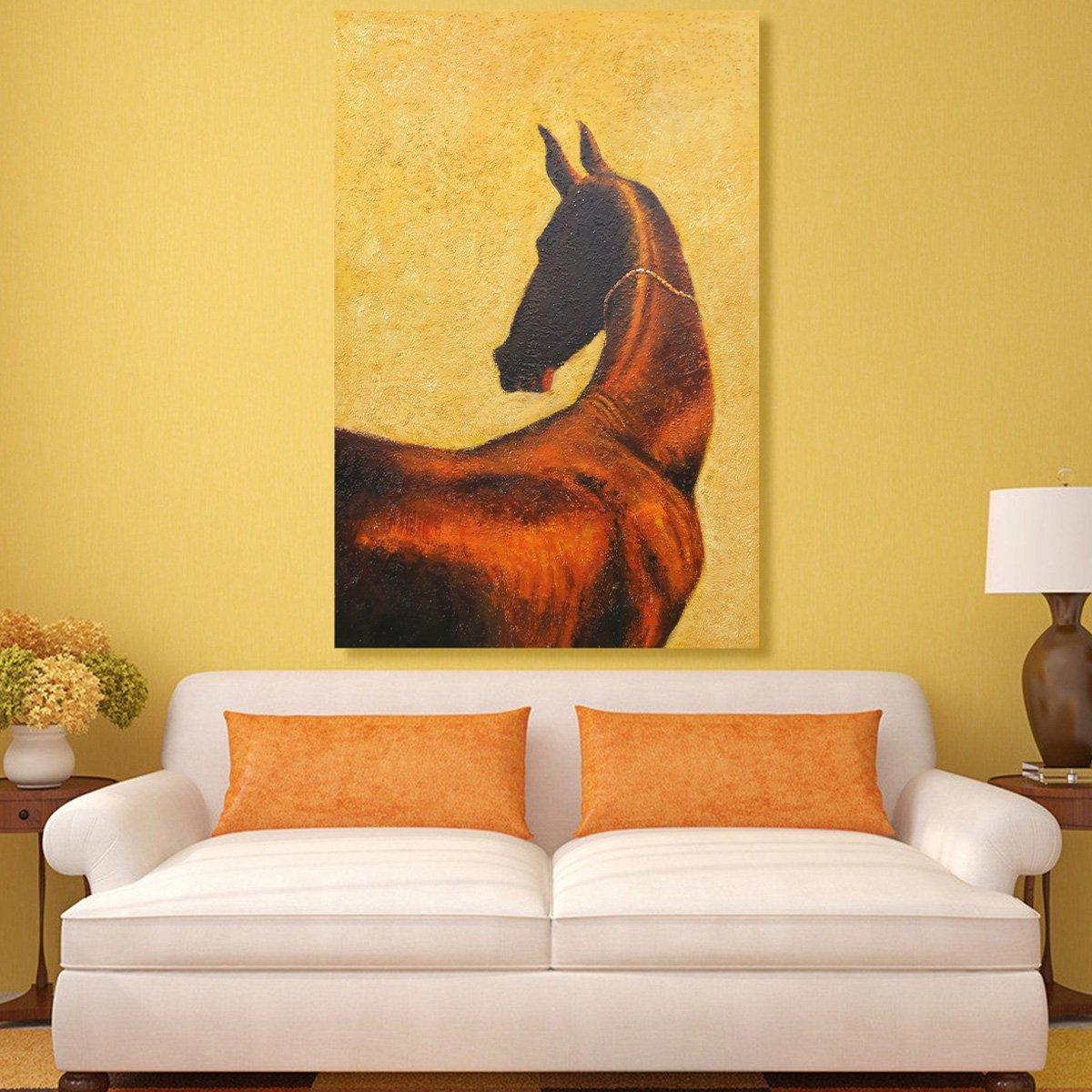 

Fynn oil canvas brown 80x120 cm