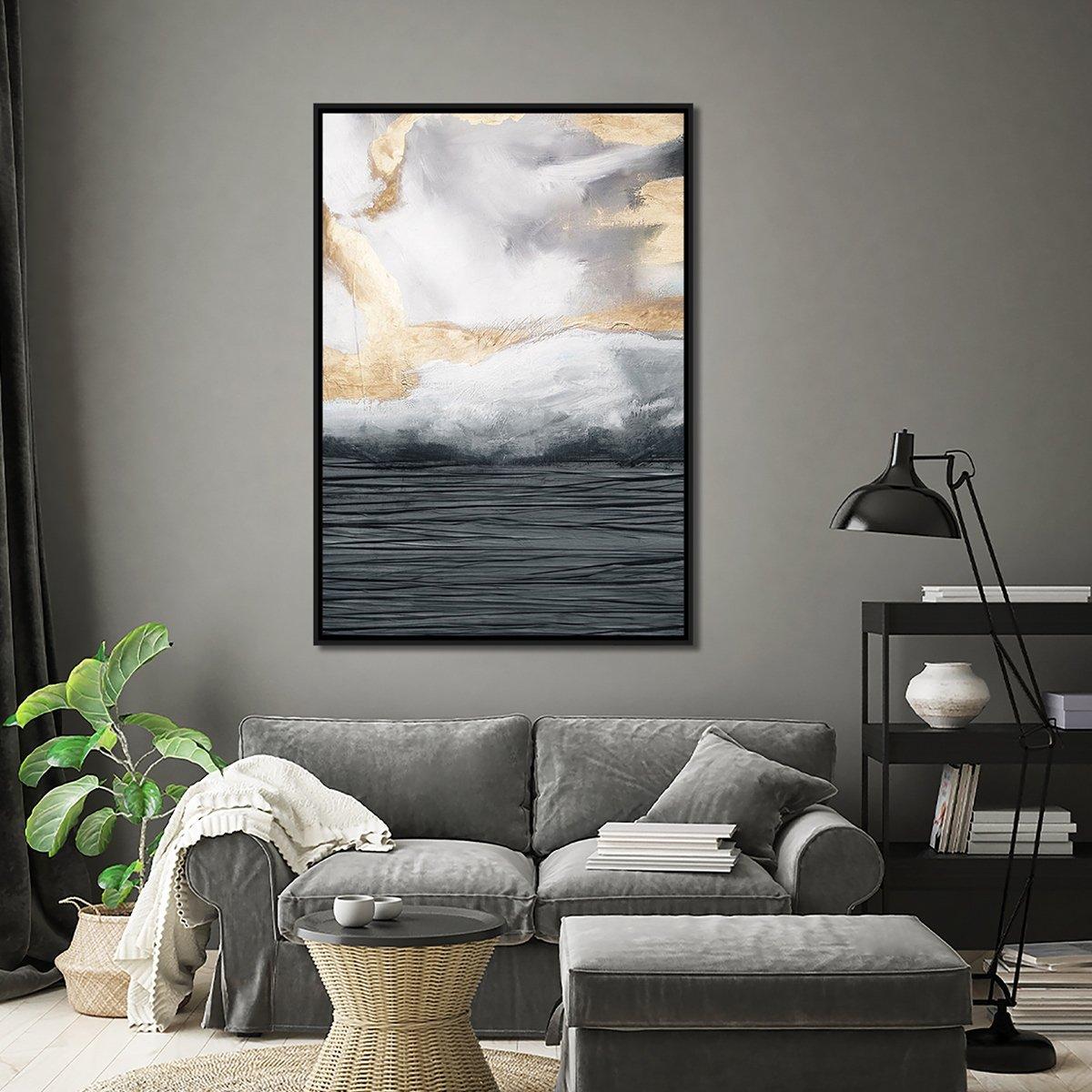 

Immortal framed canvas black 70x100 cm
