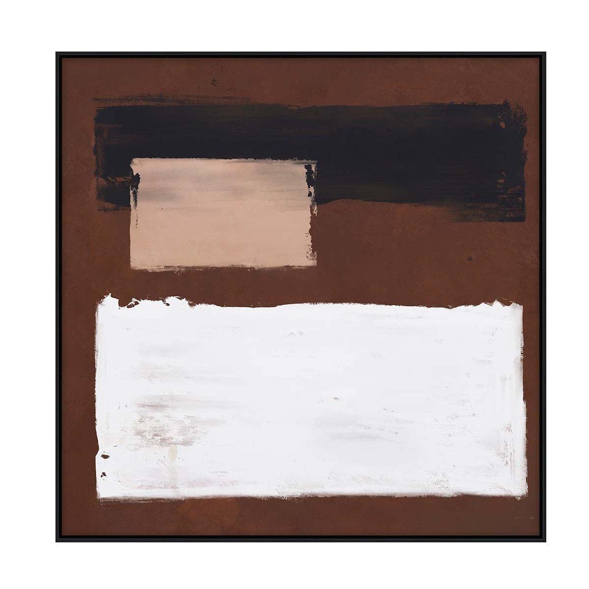 

Mud framed art clay 100x100 cm