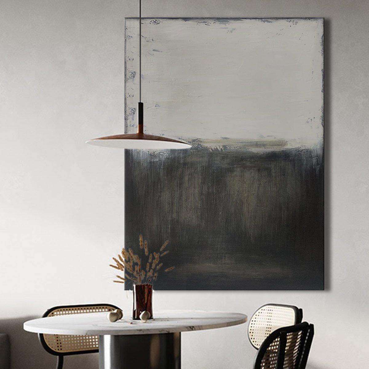 

Coal framed art black 55x80 cm