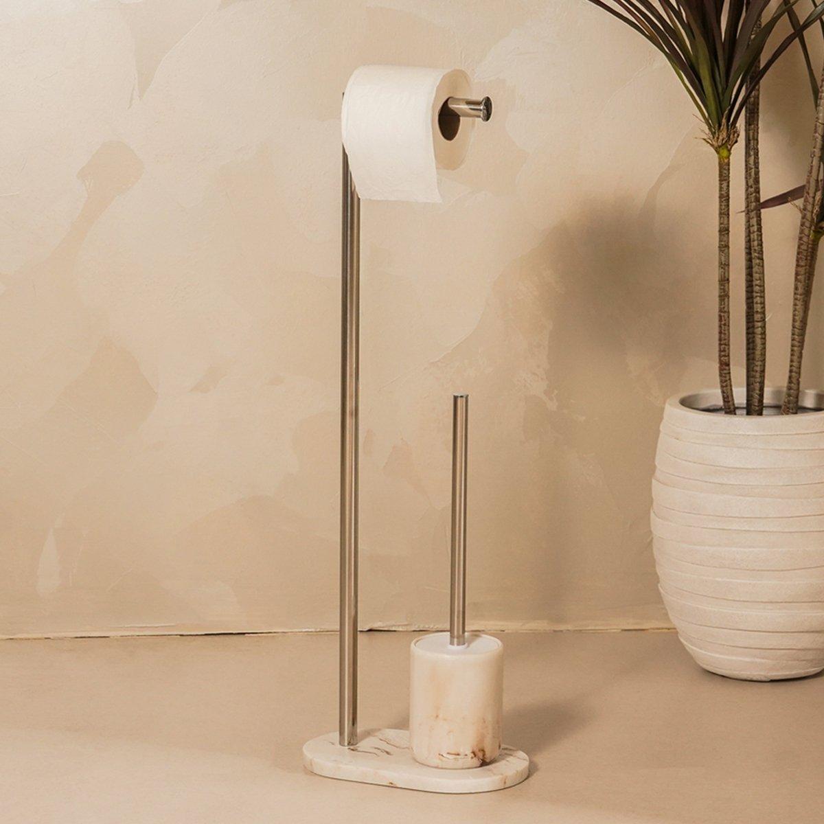 

Polo toilet brush holder cream h70. 5 cm