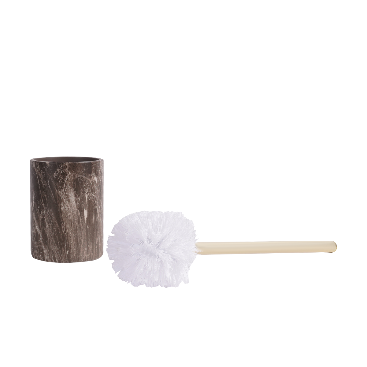 

Nova toilet brush holder brown