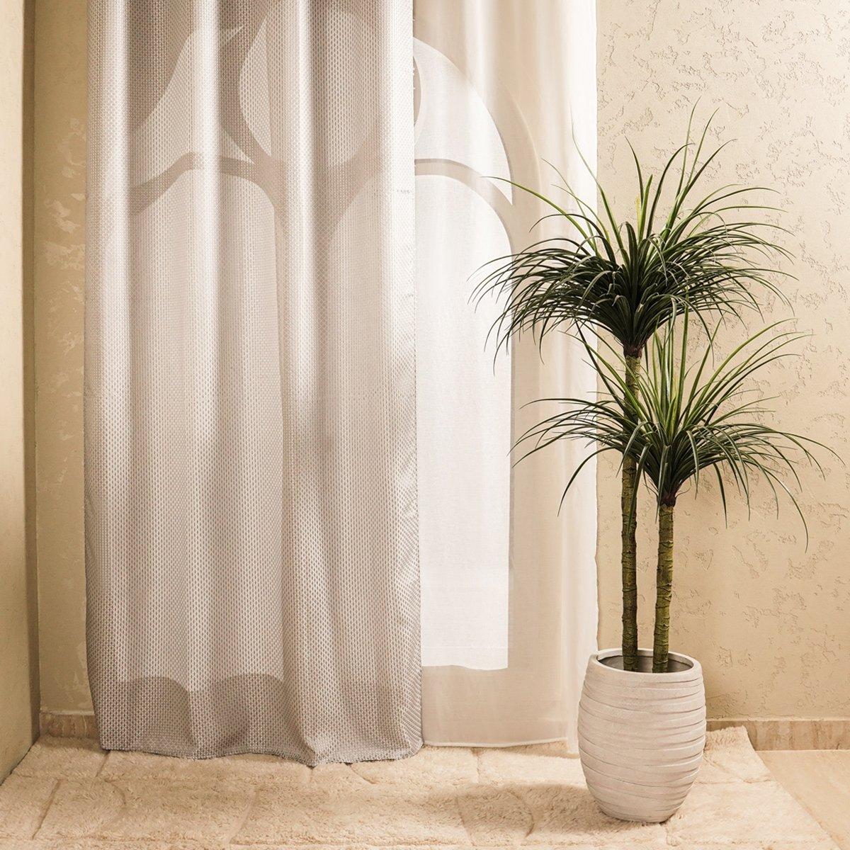 

Elsi jacquard curtain silver 140x300 cm