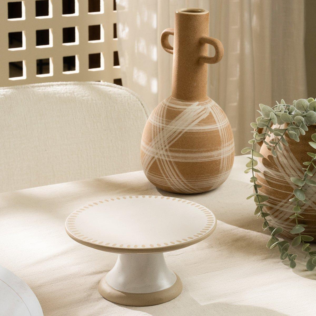 

Savy footed cake plate beige 20 cm