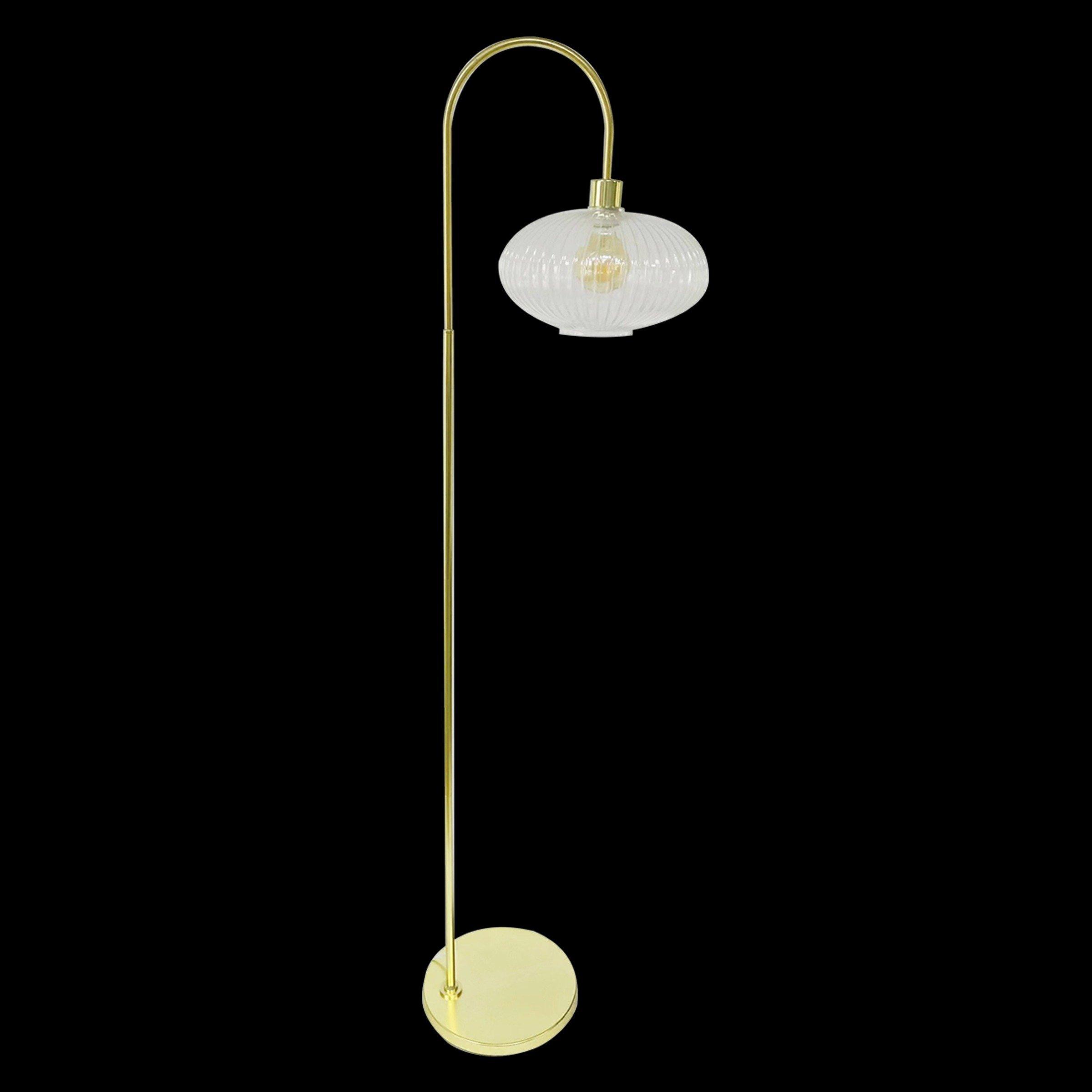

Pollu floor lamp clear/gold d29 x h160 cm