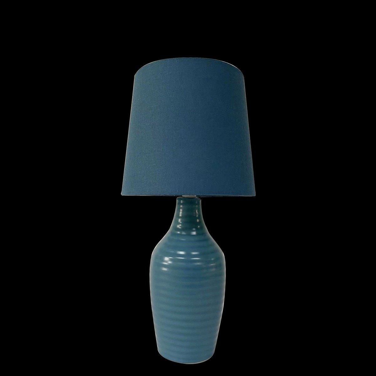

Centro table lamp blue d18 x h36 cm