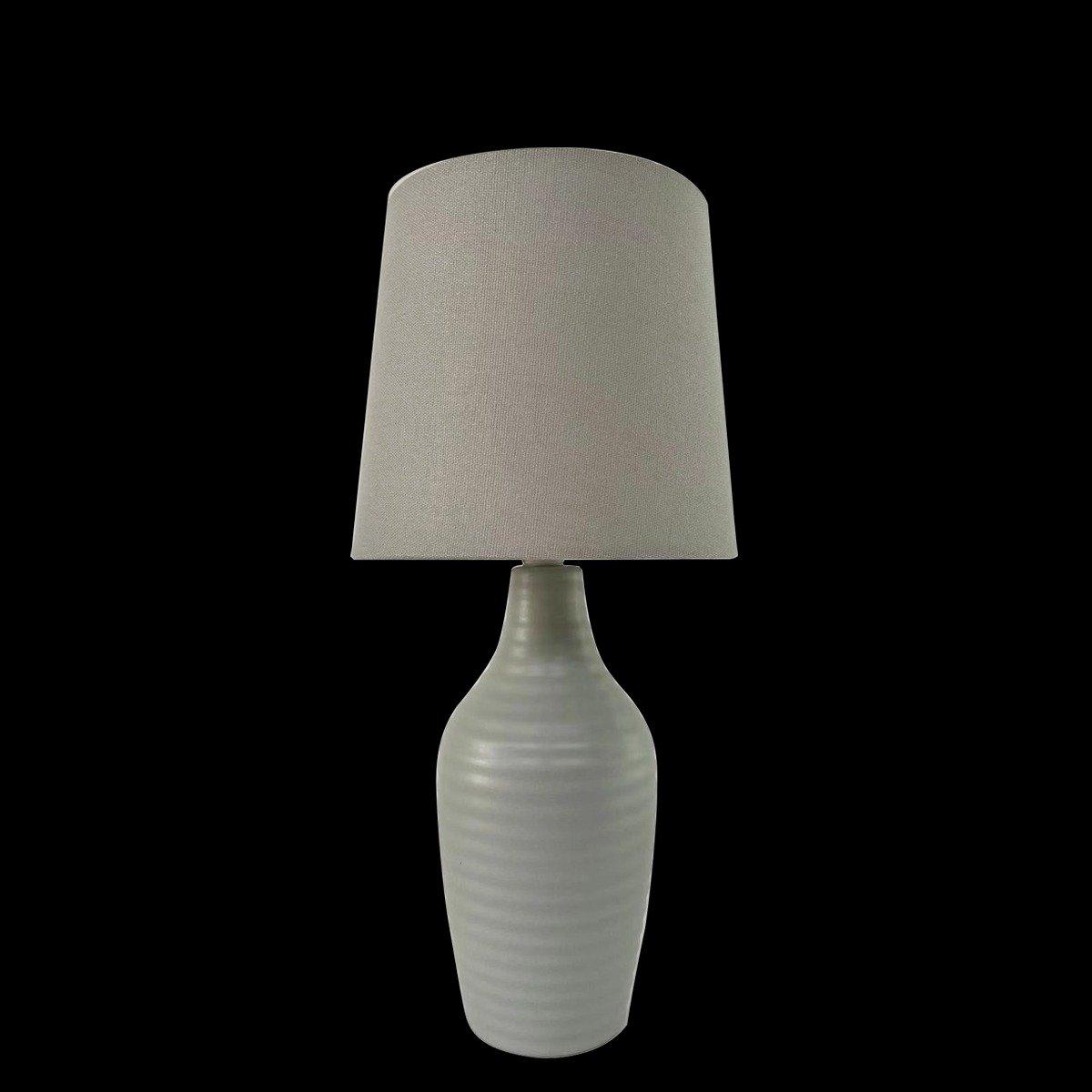 

Centro table lamp grey d18 x h36 cm