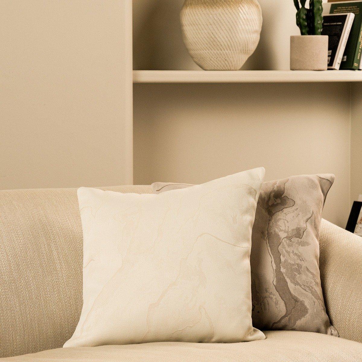 

Marble cushion natural 43x43 cm