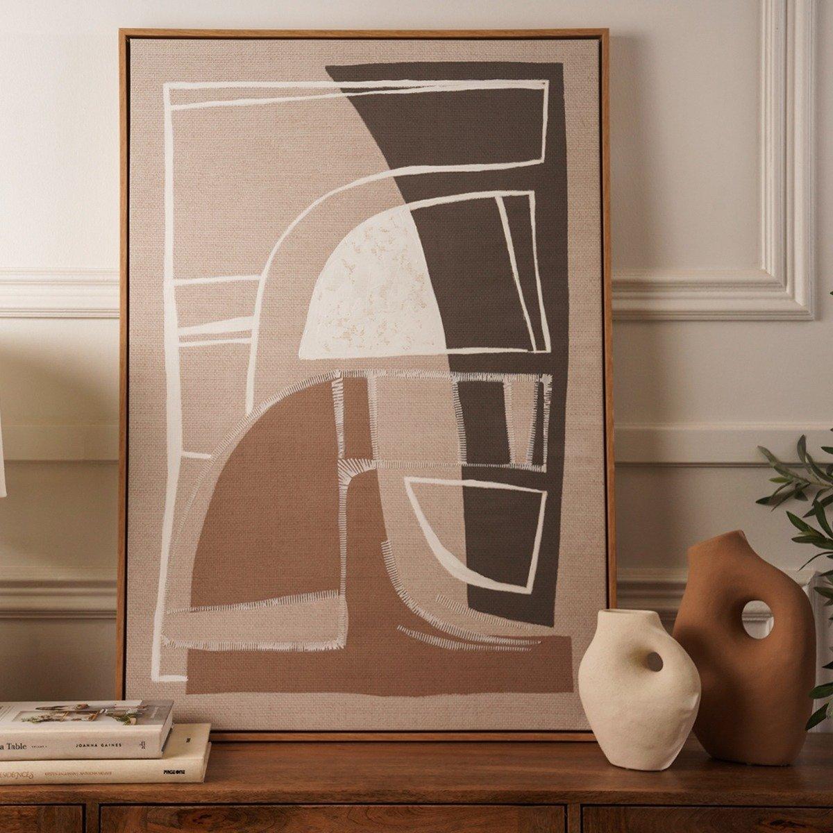 

Megan framed art beige 70x100 cm