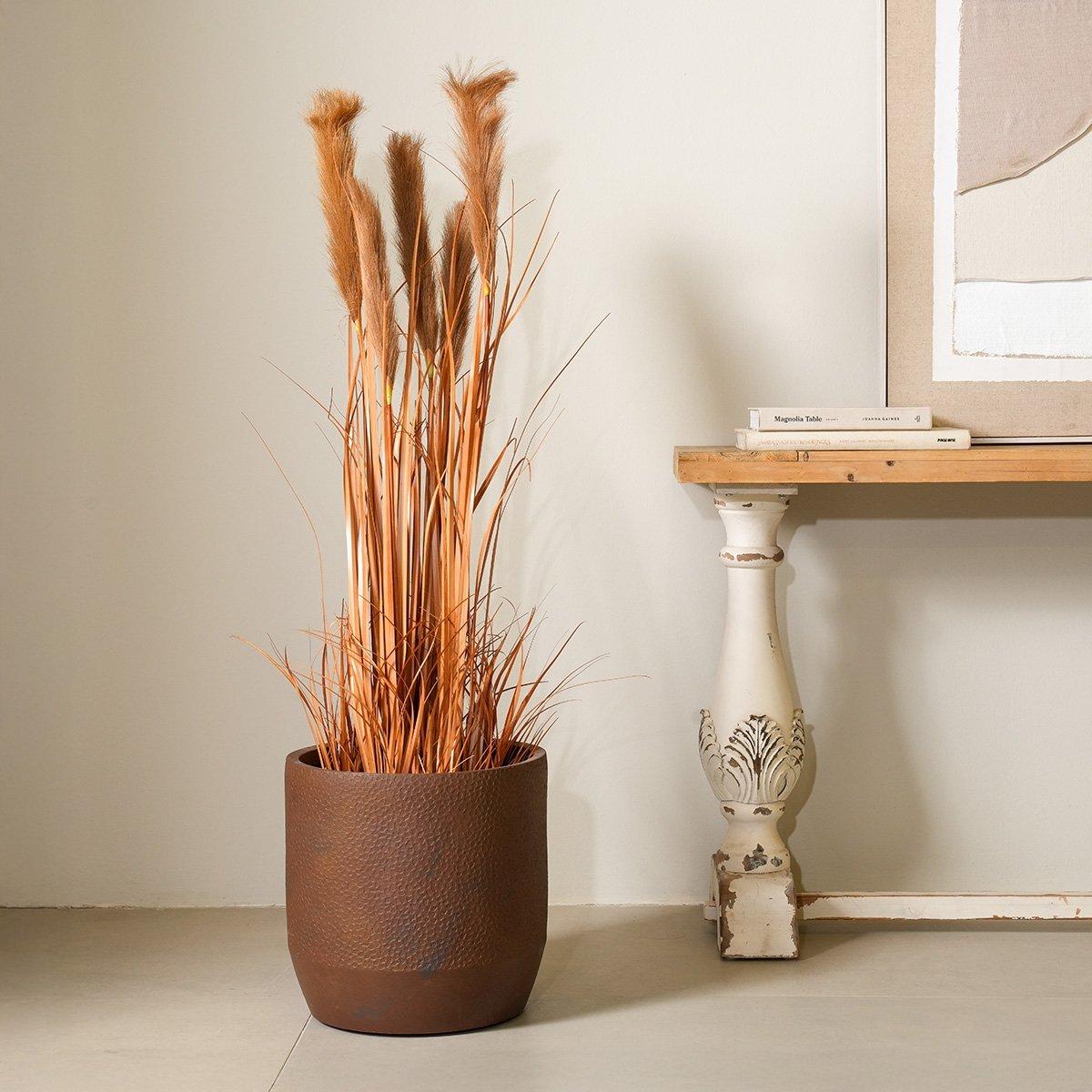 

Reed potted grass brown 130 cm