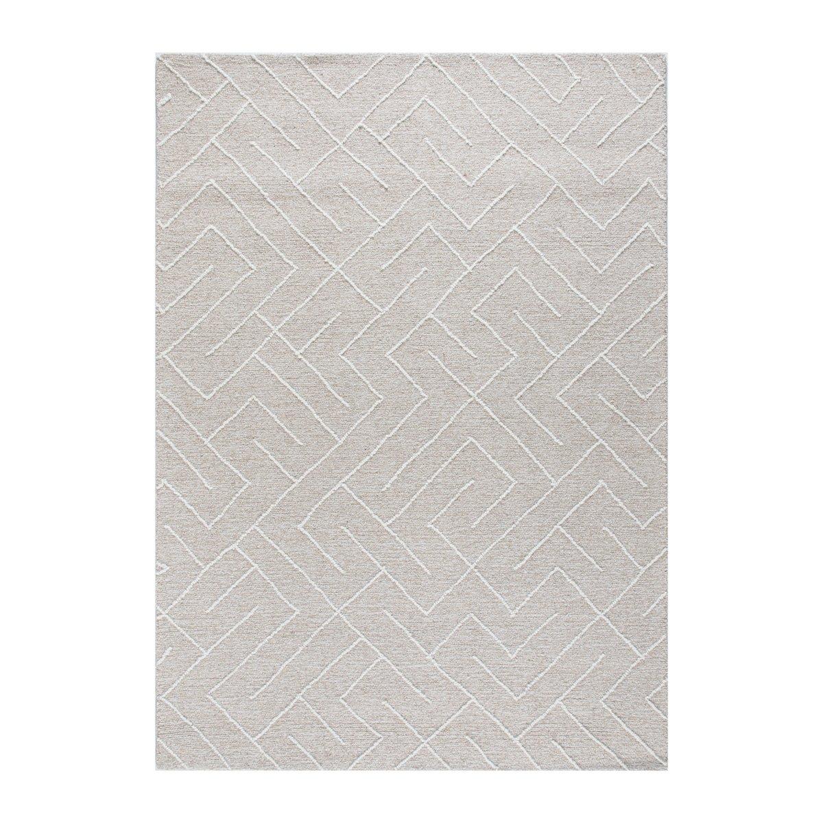 

Maze area rug taupe 140x200 cm