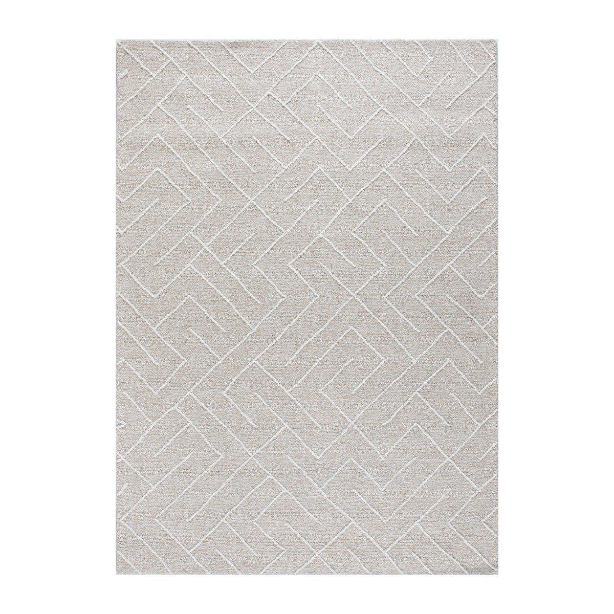 

Maze area rug taupe 170x240 cm