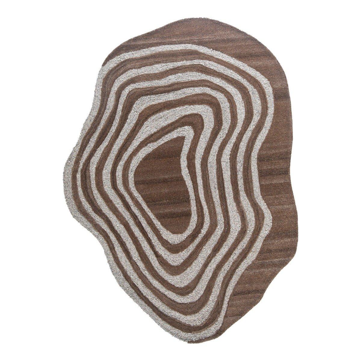 

Inarra area rug brown 170x240 cm