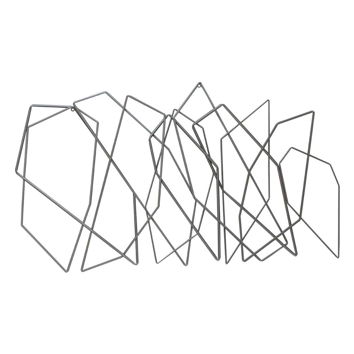 

Lyn wall art silver 132x6x75. 5 cm