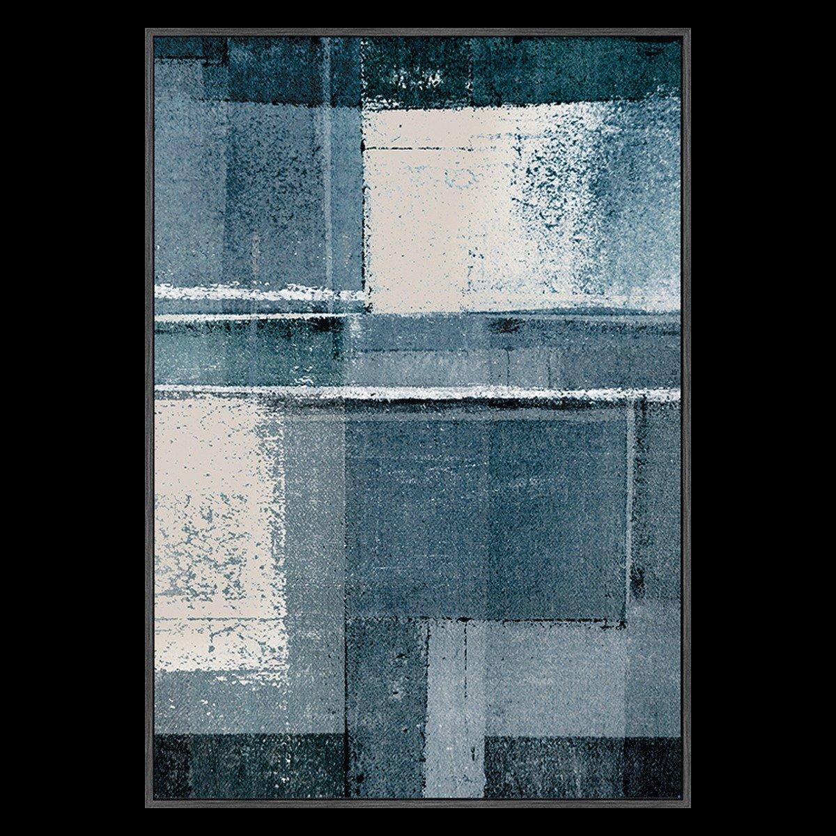 

Blu framed art blue 67. 4x97. 4 cm