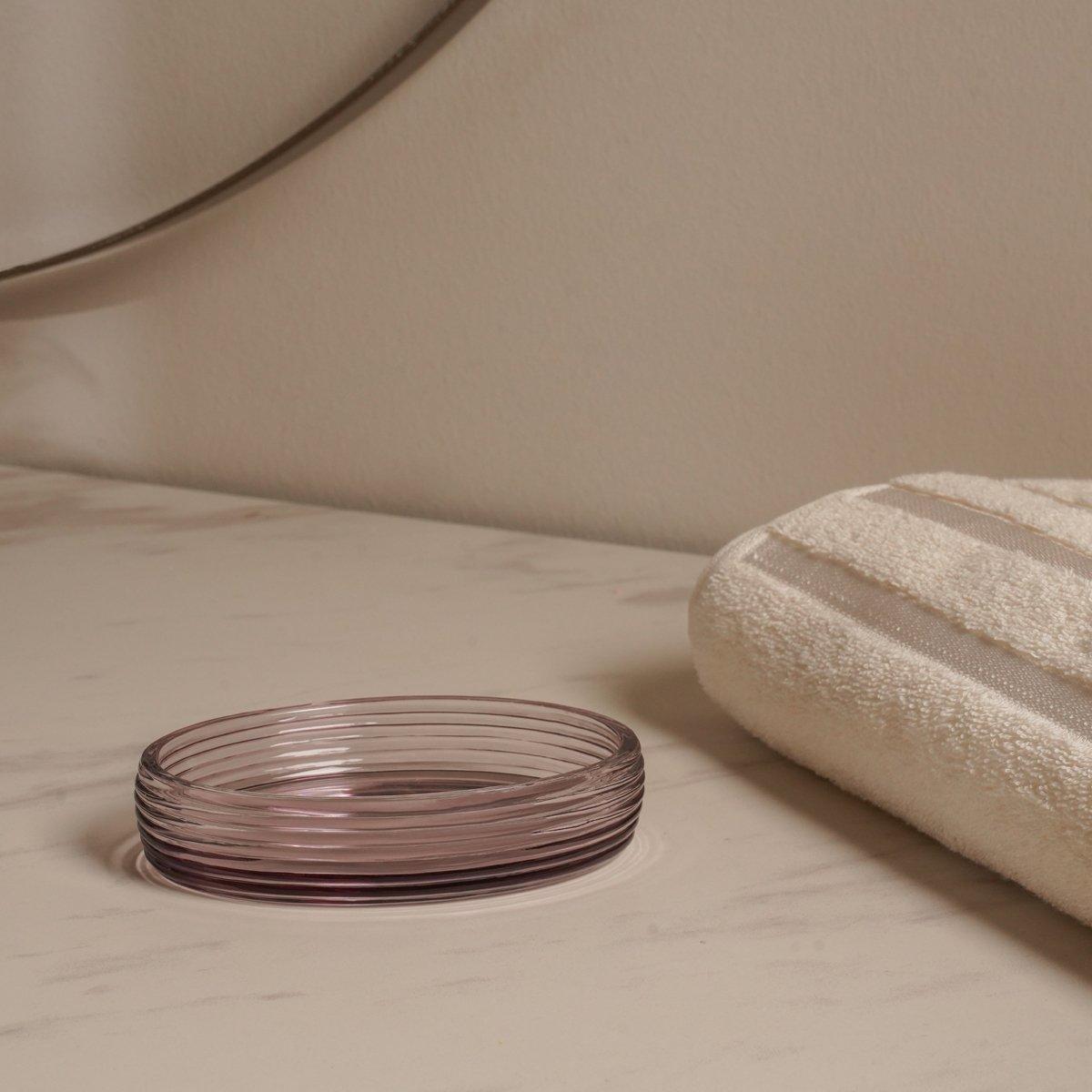 

Edel soap dish purple w9 cm