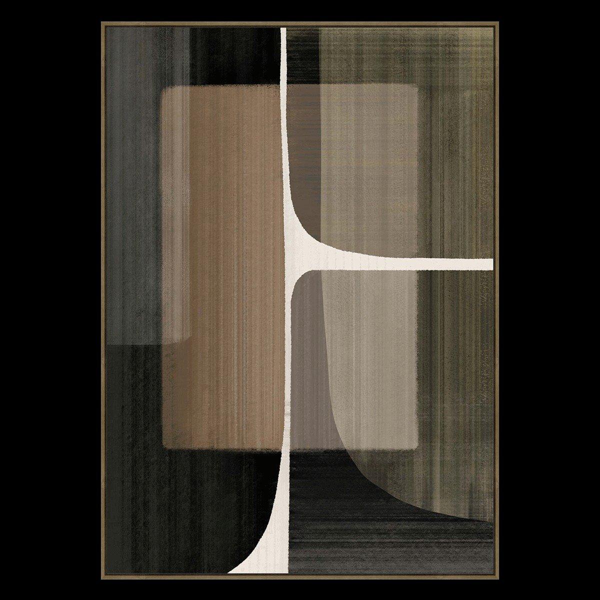 

Posh framed canvas multicolor 80x120 cm