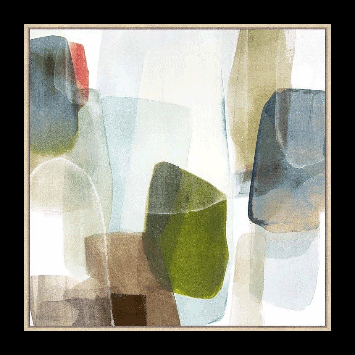 

Azur framed canvas multicolor 60x60 cm