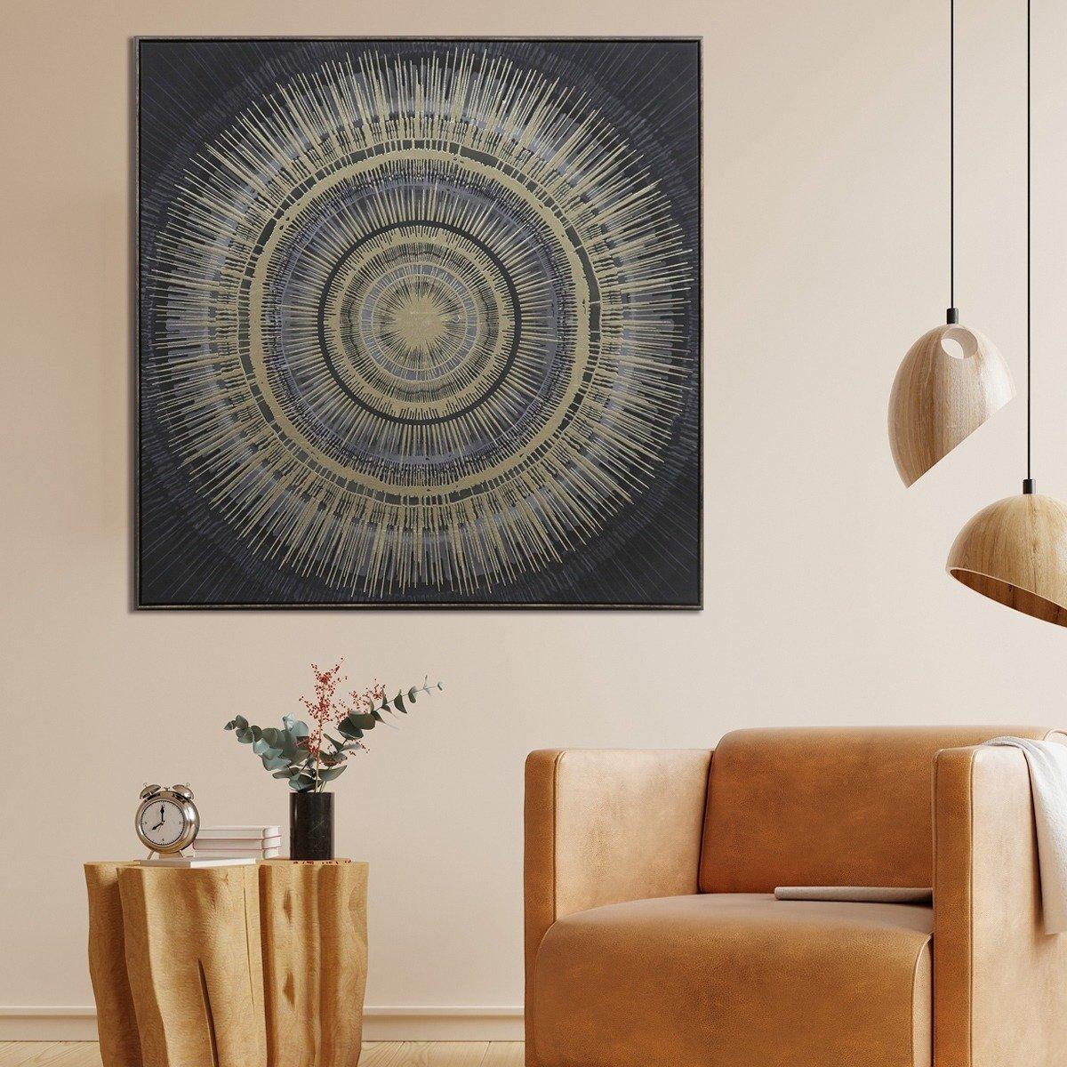 

Portal printed canvas multicolor 80x80 cm