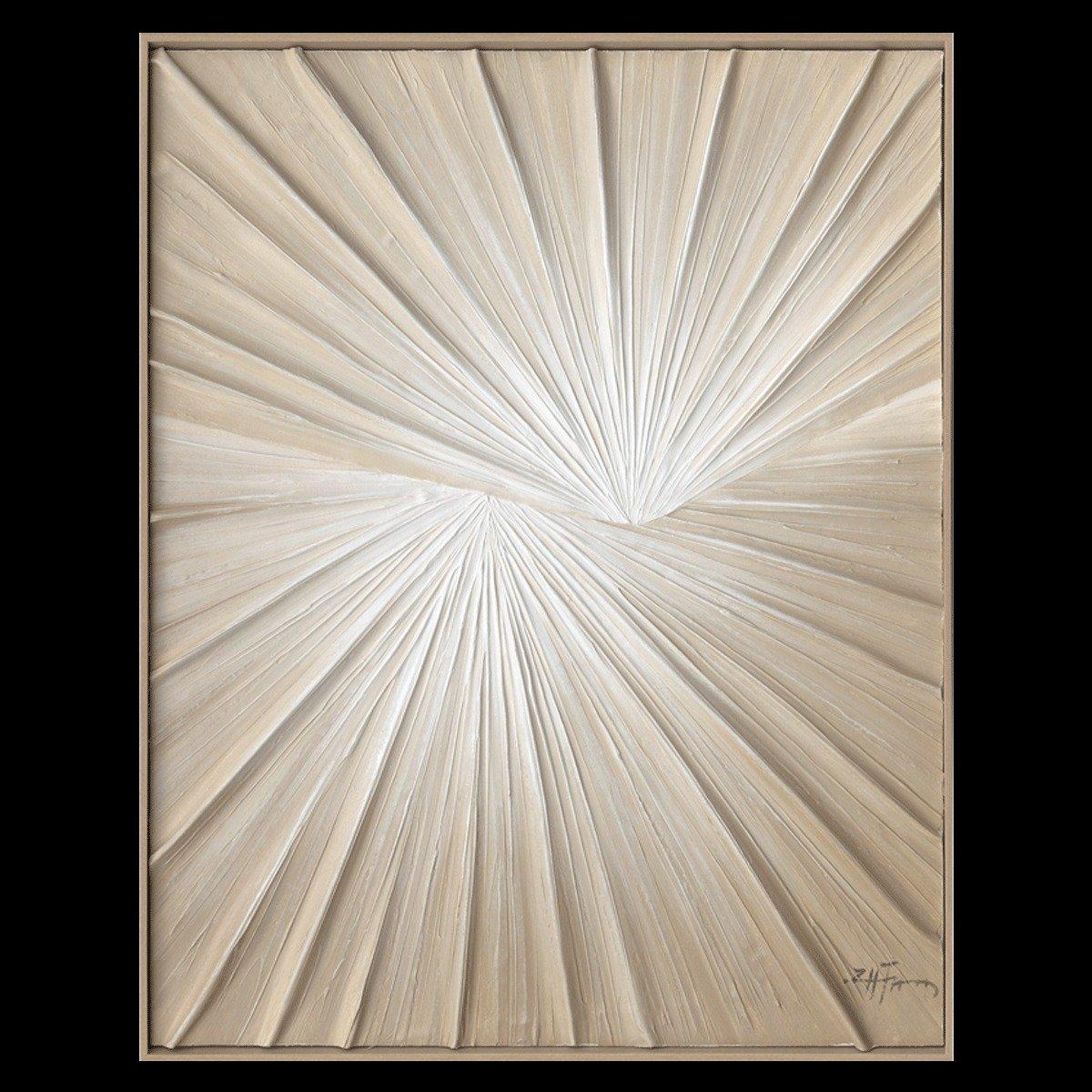 

Gem 100% hand-painted beige 80x100 cm