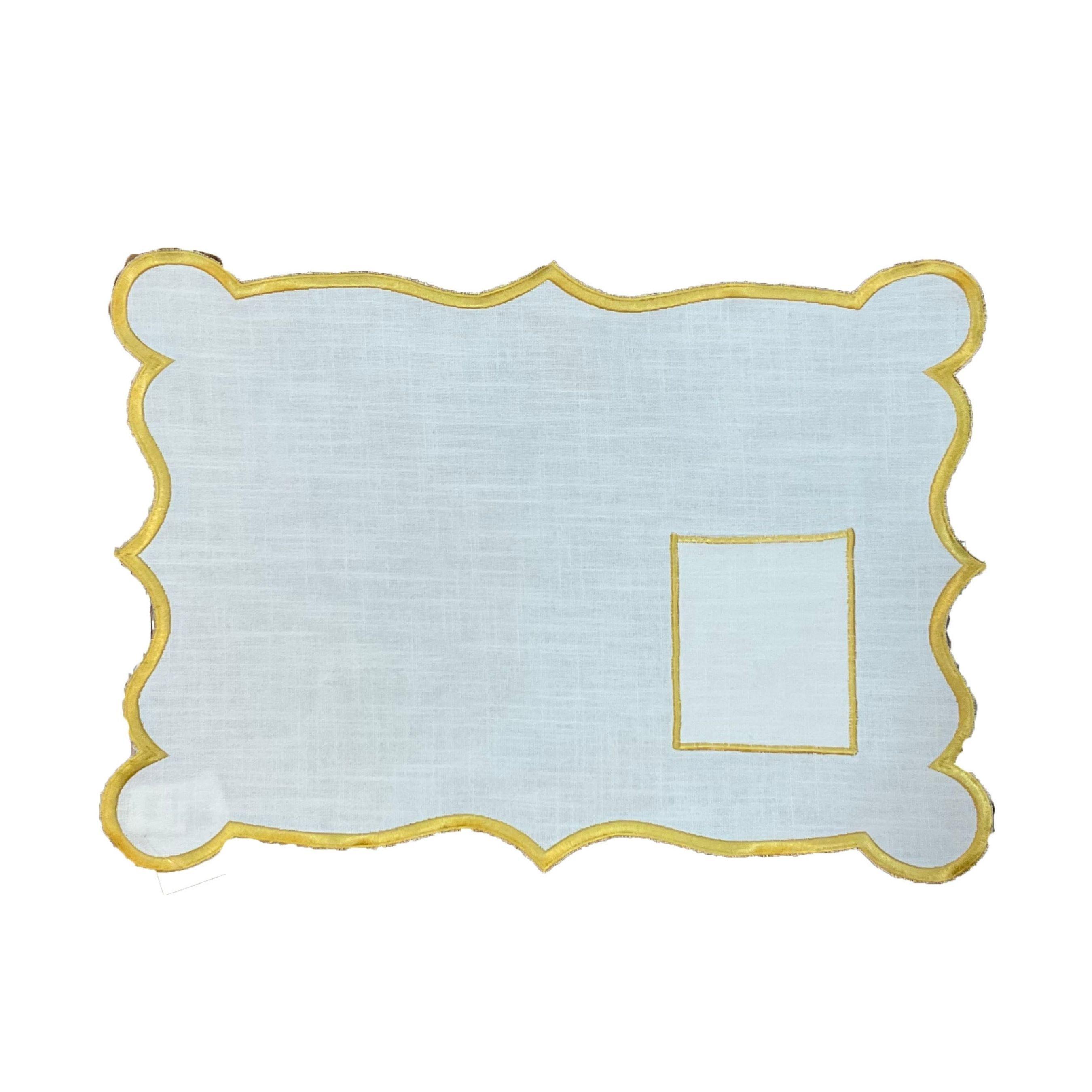 

Sbeecha table placemat gold 33x48 cm