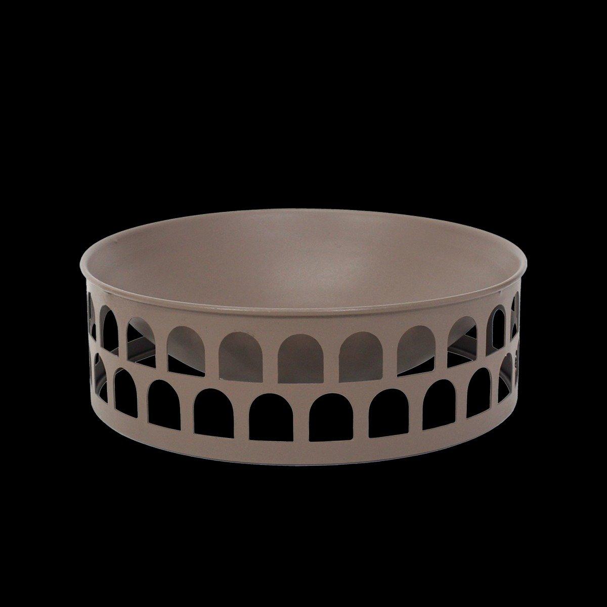 

Hoki deco bowl brown 30. 5x30. 5x9 cm