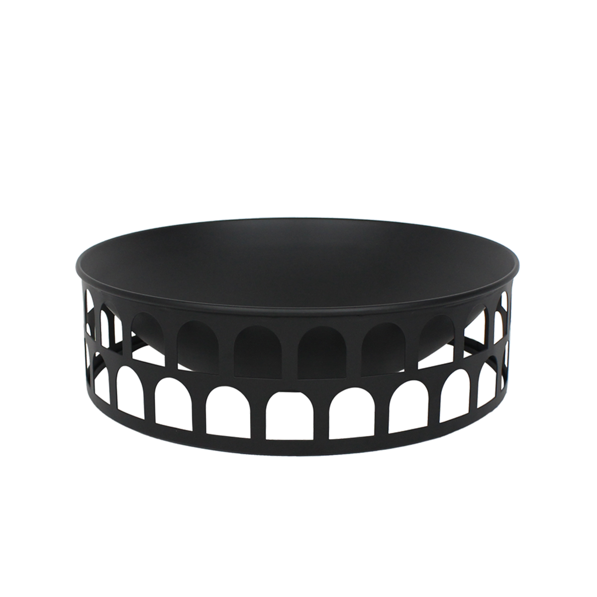 

Hoki deco bowl black 30. 5x30. 5x9 cm