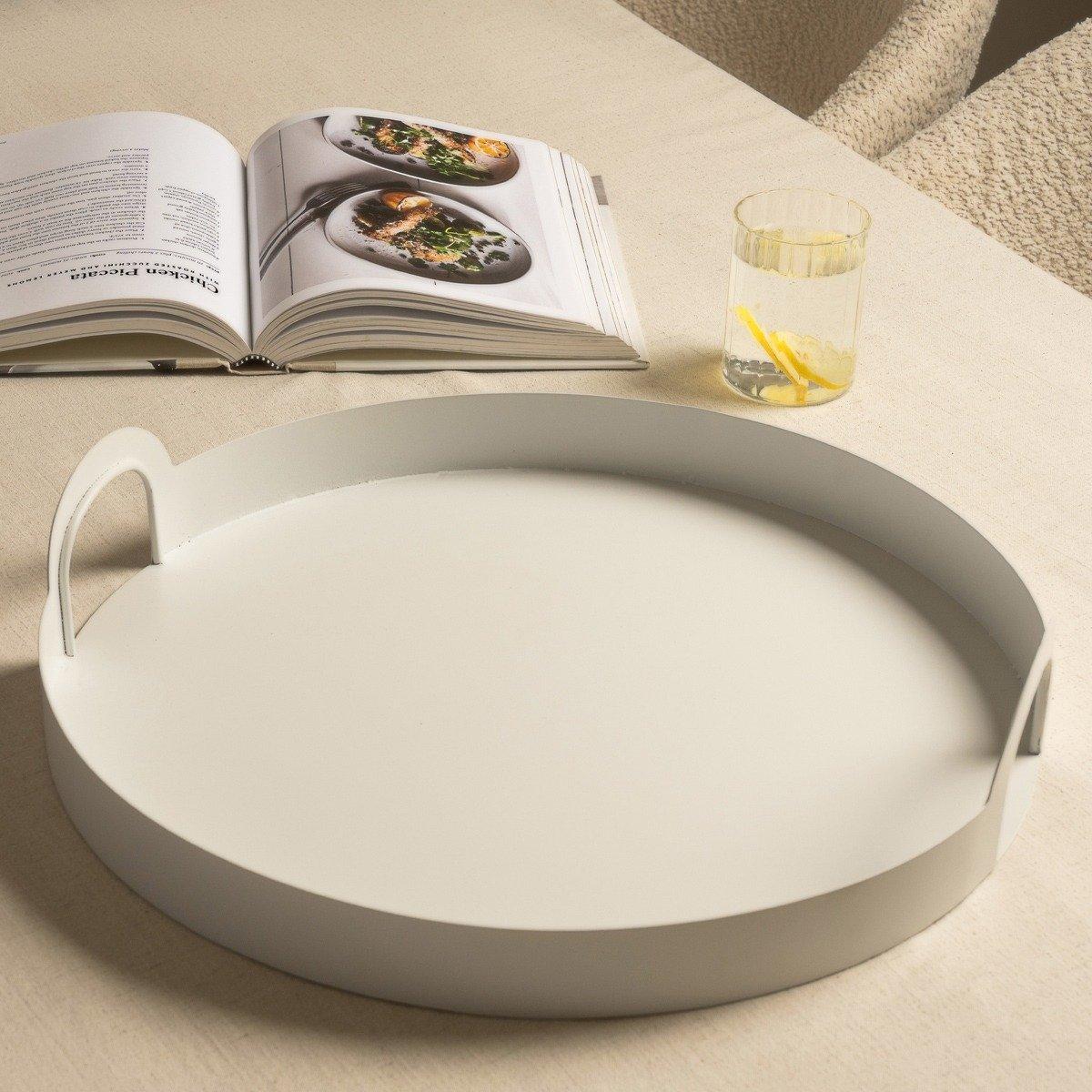 

Fely tray white 45x45x8. 5 cm