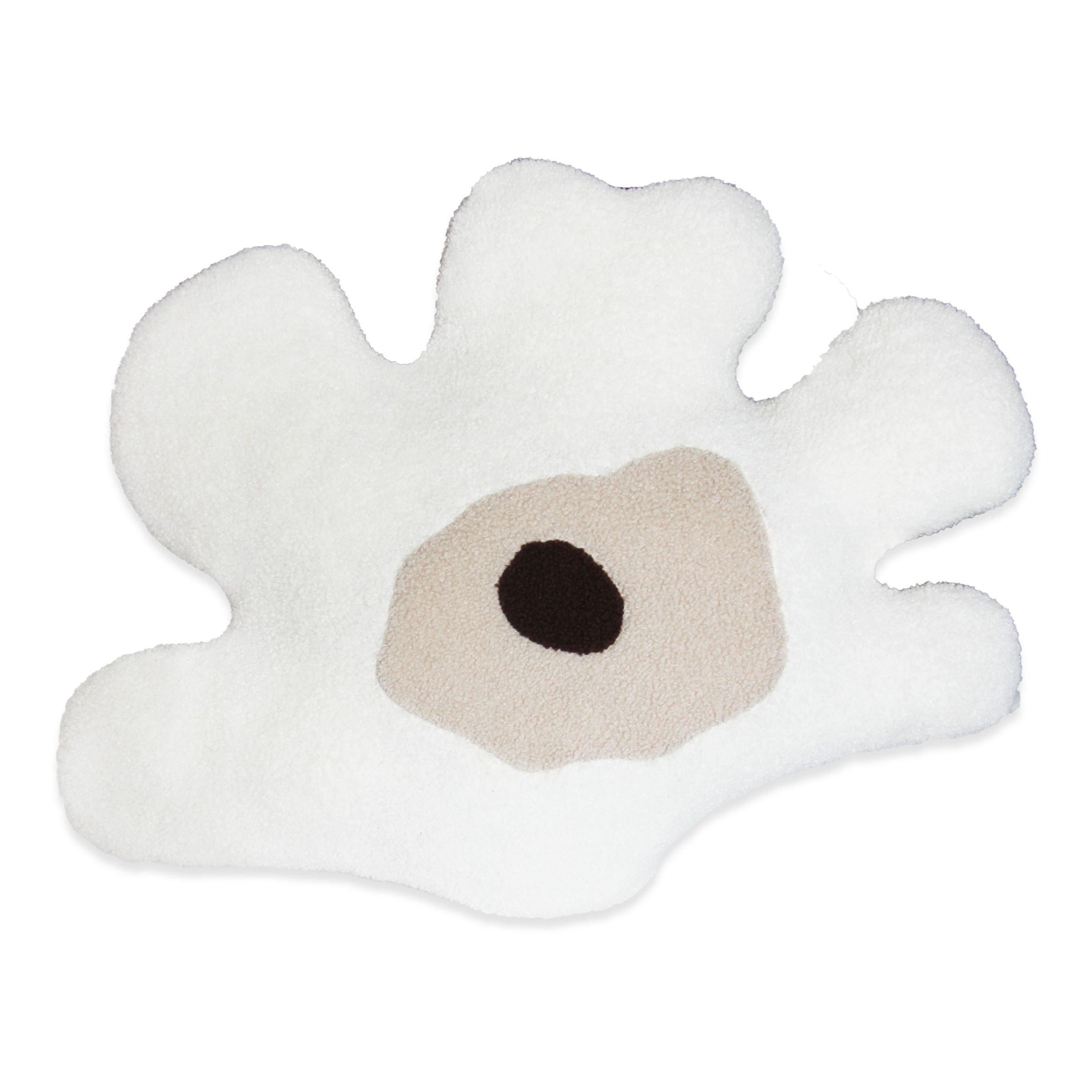 

Flora tuft cushion white 48 x 60 cm
