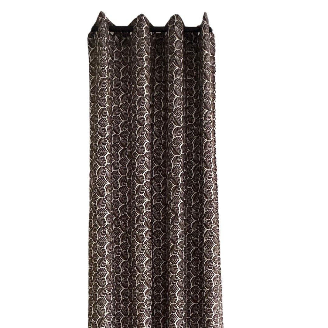 

Hilly curtain panel brown 140 x 300 cm