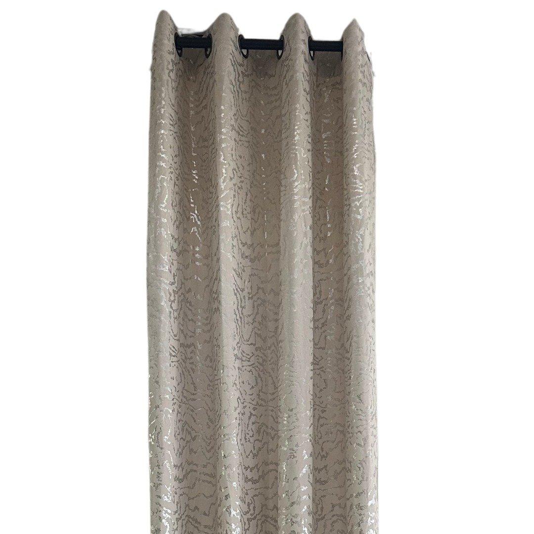 

Jemma curtain panel silver 140 x 300 cm
