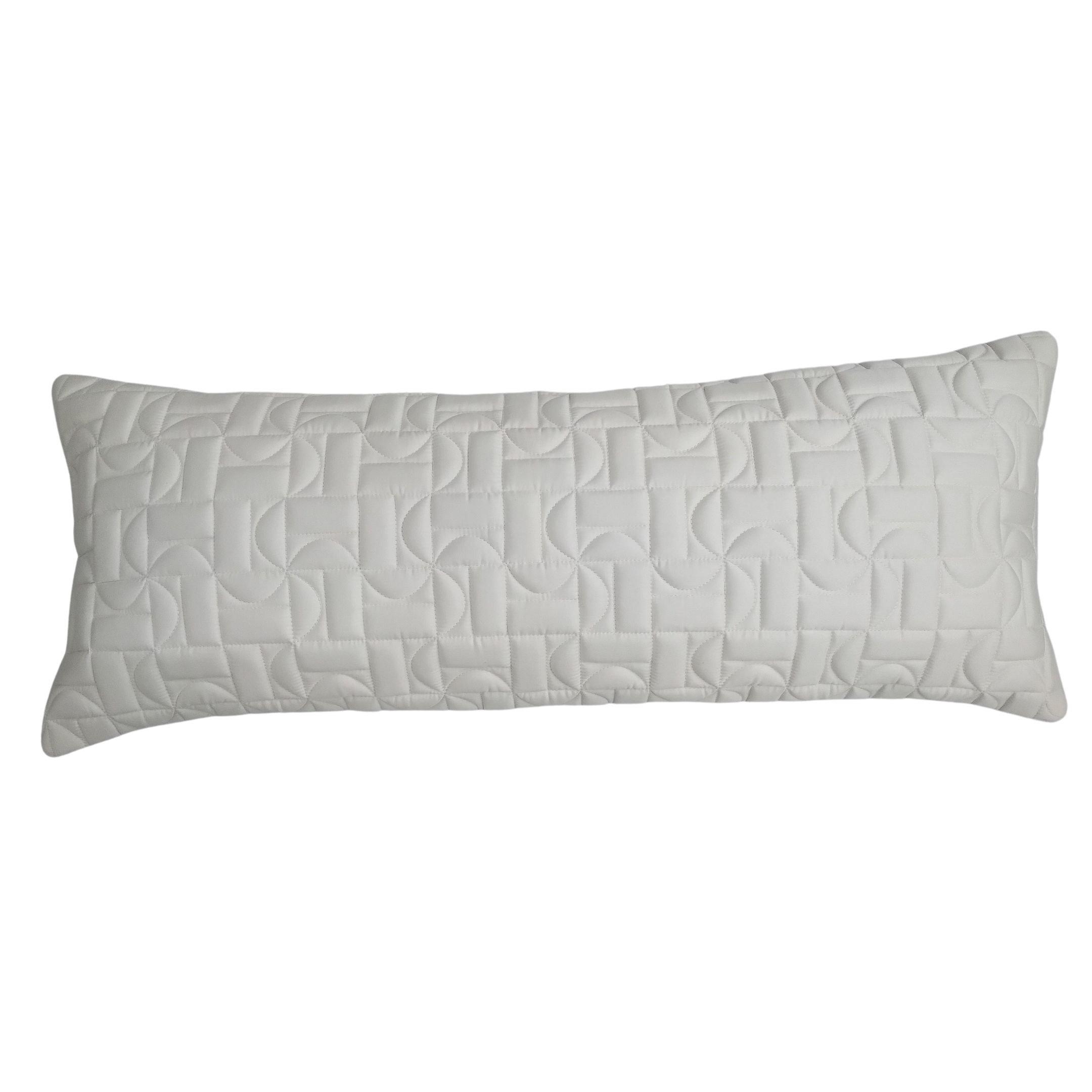 

Blox bedroom cushion white 30x80 cm