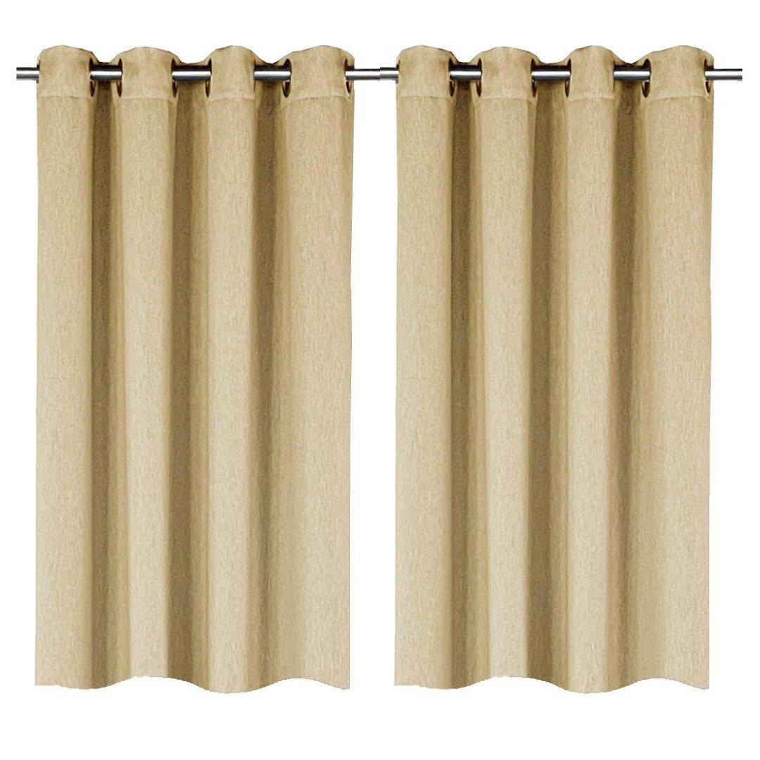 

Joy blackout curtain pair tan 140 x 300 cm
