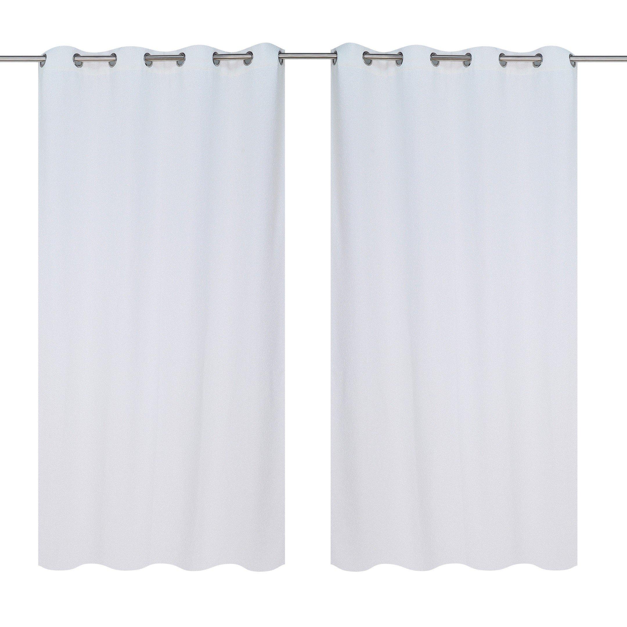 

Lily voile curtain pair white 140 x 300 cm