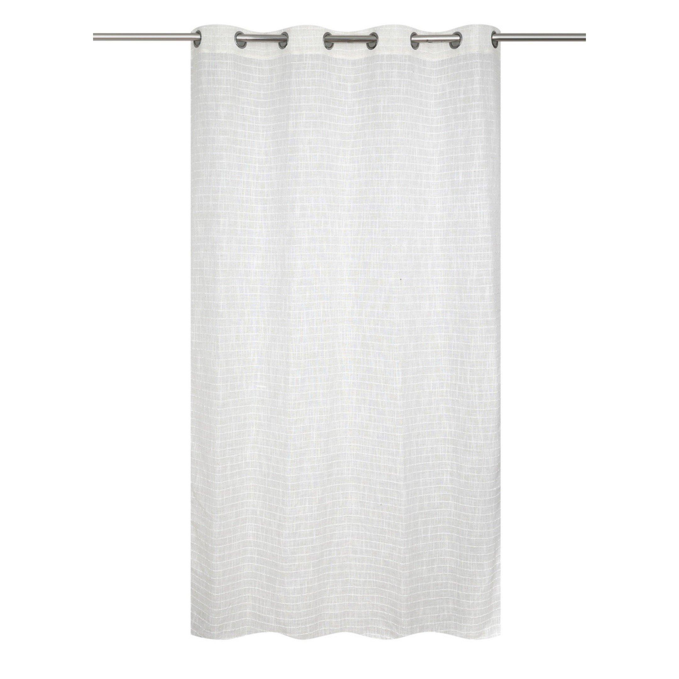 

Drew voile curtain panel white 140 x 300 cm