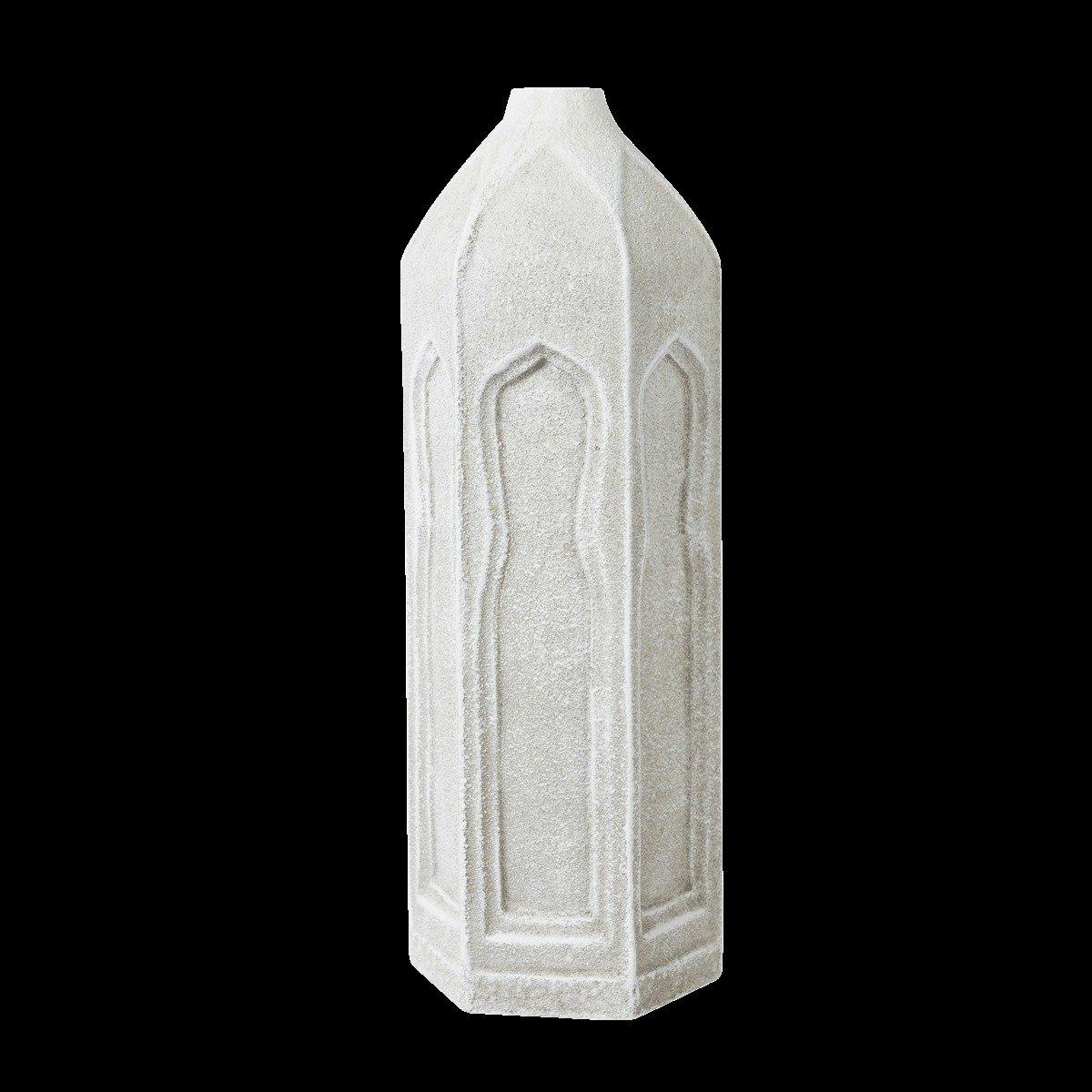 

Palace vase white 14x12x38 cm