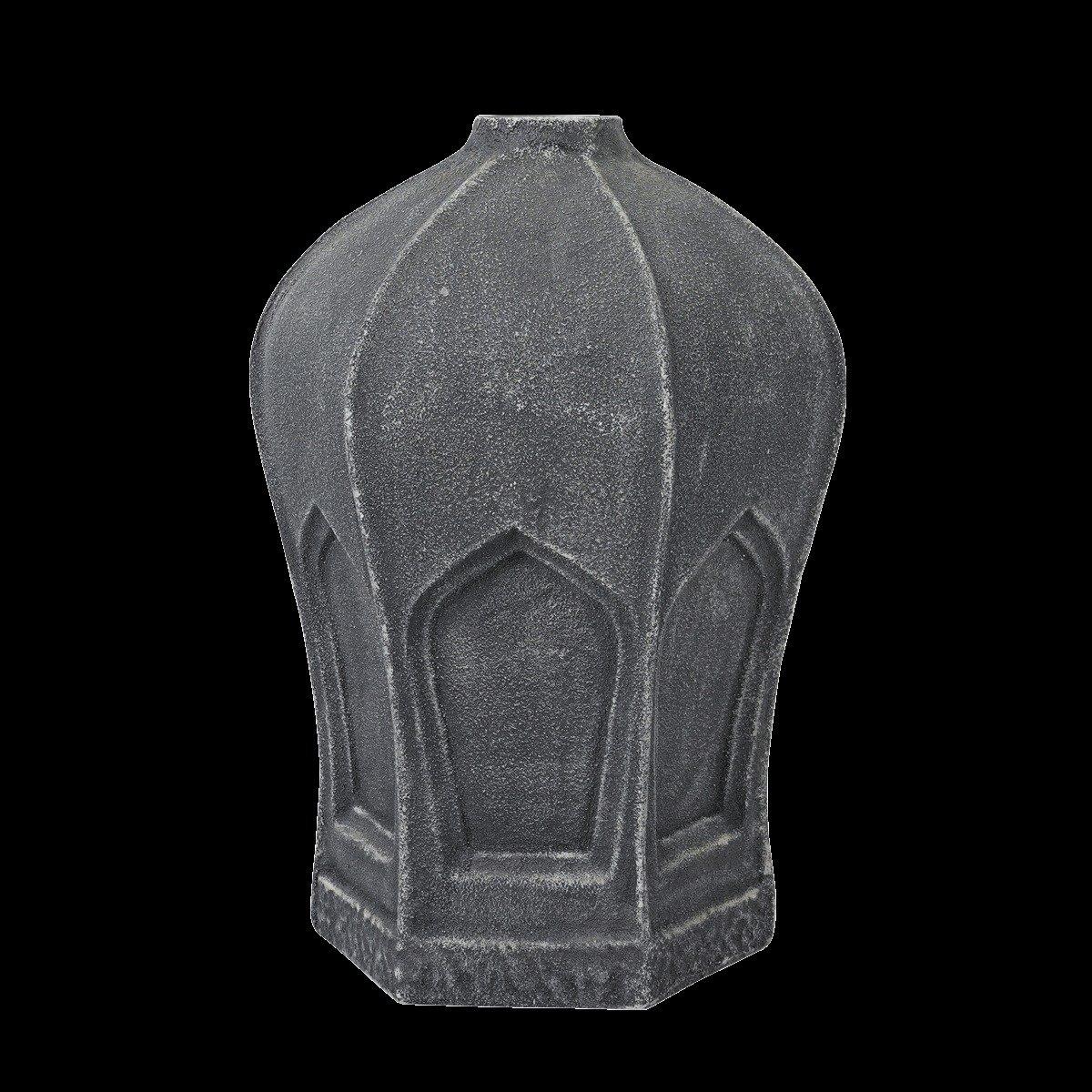 

Palace vase grey 20x18x28 cm