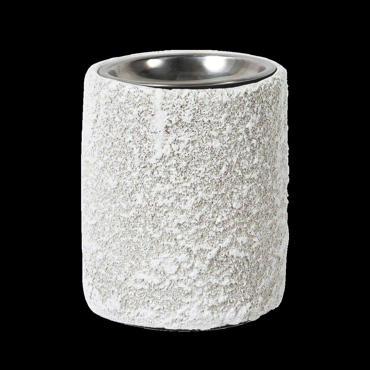 

Welle incense burner white 9. 5x9. 5x11 cm