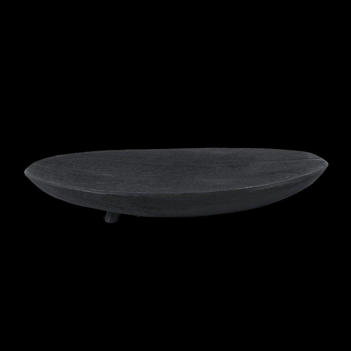 

Blog deco plate black 43. 5x6. 5x25 cm