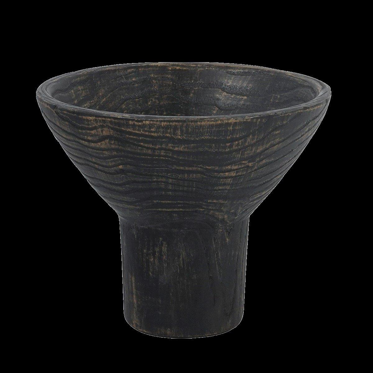 

Blog vase black 17x17x14 cm